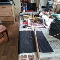 Walker Bamford Makers Alnwick Rare, 116 inches in length Highly Collectible Antique Split Cane Bamboo Fishing Rod