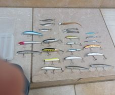 Selection of brand name lures
