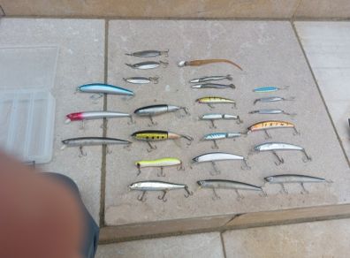 Selection of brand name lures