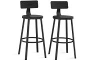 2 bar stools black FREE DELIVERY