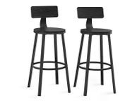 main image for ad 2 bar stools black FREE DELIVERY