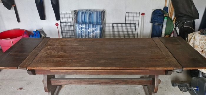 Antique oak table