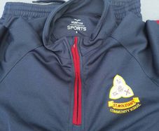 St. Wolstan's School Track Top 1/4 Zip
