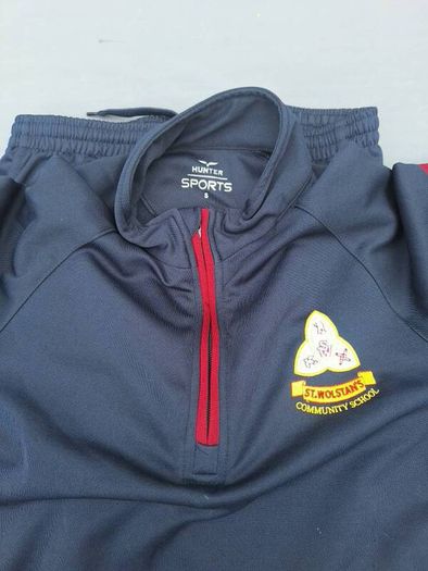 St. Wolstan's School Track Top 1/4 Zip