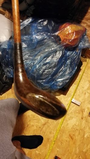 old wood golf club