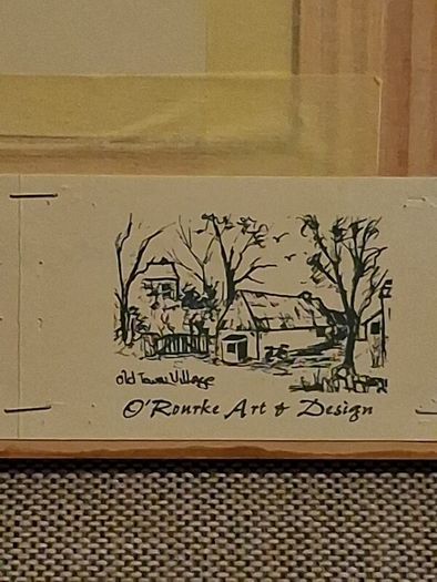 Original oil by M.O'Rourke