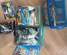 LEGO Sets and Complete Blue Box and Building Plates