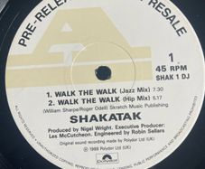 Promo copy Shakatak 12 inch vinyl single in vg+ condition