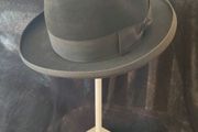 vintage Martin Homburg fedora hat.