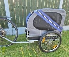 Pet bicycle trailer