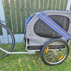 Pet bicycle trailer