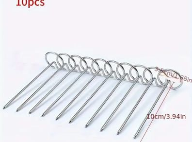 Set of air fryer kebab skewers - 8 pack