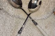 Newbridge Silverplated 2 Piece Salad Server Set