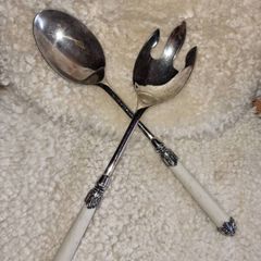 Newbridge Silverplated 2 Piece Salad Server Set