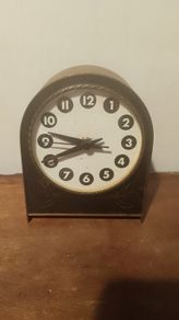 Vintage Brass Clock