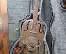Gold Tone GRE Paul Beard Signature Steel Resonator + Original Hard Case