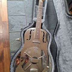 Gold Tone GRE Paul Beard Signature Steel Resonator + Original Hard Case