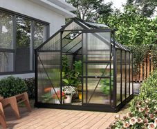Polycarbonate 6 Ft W x 8.5 Ft Greenhouse