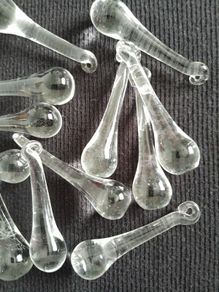 Glass - Crystal -  Raindrop Lot