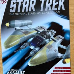 Star Trek The Official Starships Collection Issue 139 Vaadwaur Assault Fighter