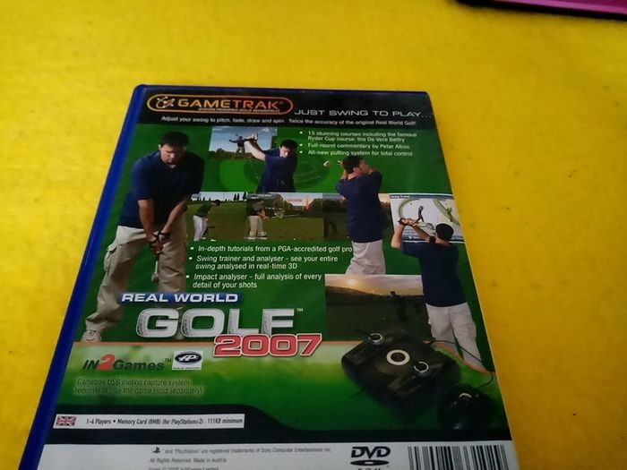 Real World Golf 2007 PlayStation 2 Ps2 Games Original