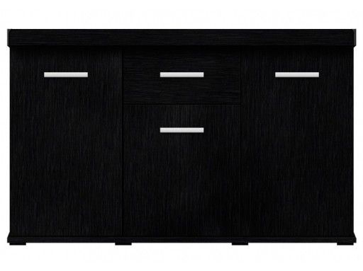 Solid Black Cabinet | 120X50X75