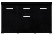 Solid Black Cabinet | 120X50X75