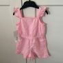 New - Summer baby girl overalls 12-18 months Image 2