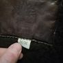 Rare Timberland Brown Suede Leather Fur Lined Bomber Jacket Image 4