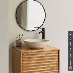 bathroom cabinet and sink