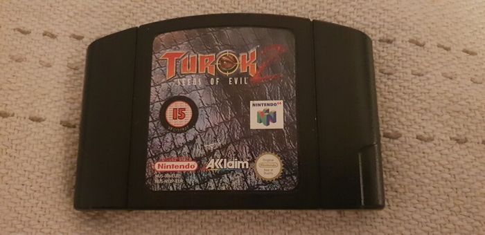 Turok 2 Seeds of Evil Nintendo 64 Game Cart Only