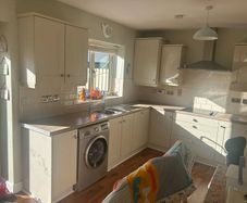 Cream Kitchen for Sale Including Appliances