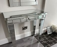 Glass Hall table