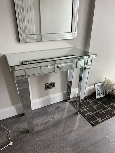 Glass Hall table