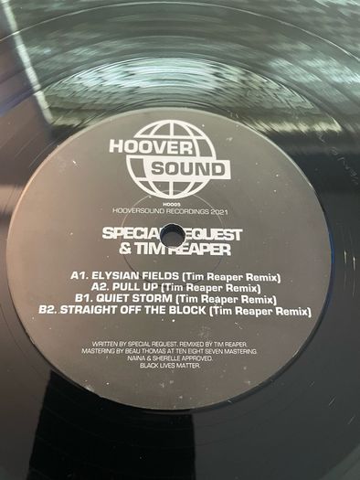 Special Request X Tim Reaper - Hooversound Presents 12" Vinyl E.P. - 2021 Hooversound Recordings