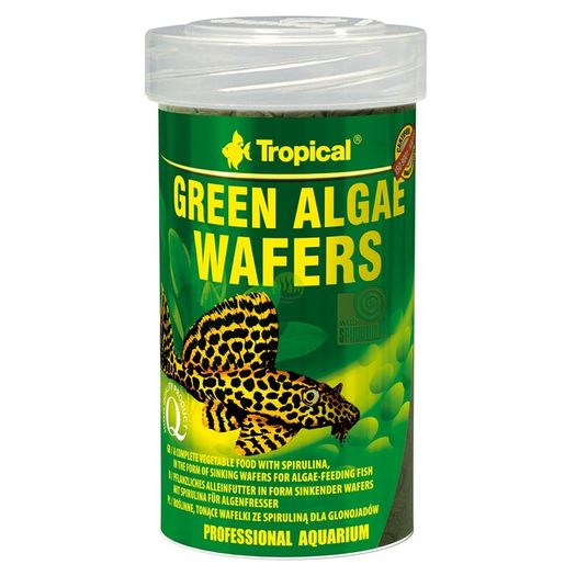 Fish Food Tropical Green Algae Wafers 100ml