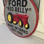 Ford  red belly cast iron sign Image 2