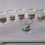 Vintage Souvenir Shot Glasses - Isle of Man Scenes - 1960s Image 2
