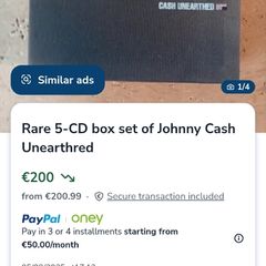 Rare limited edition box set of Johnny Cash 2003