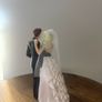 Traditional wedding cake topper Image 2