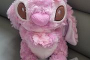 Disney store Japan Stitch Plush SAKURA Pink 2025 Cherry Blossom limited NEW