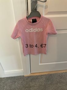 Adidas t shirt,3 to 4