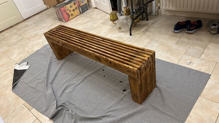 Handmade Garden Bench