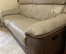3 Seater  Leather Sofa