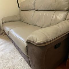 3 Seater  Leather Sofa