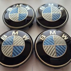 BMW Carbon Fibre Centre Caps - FREE POST