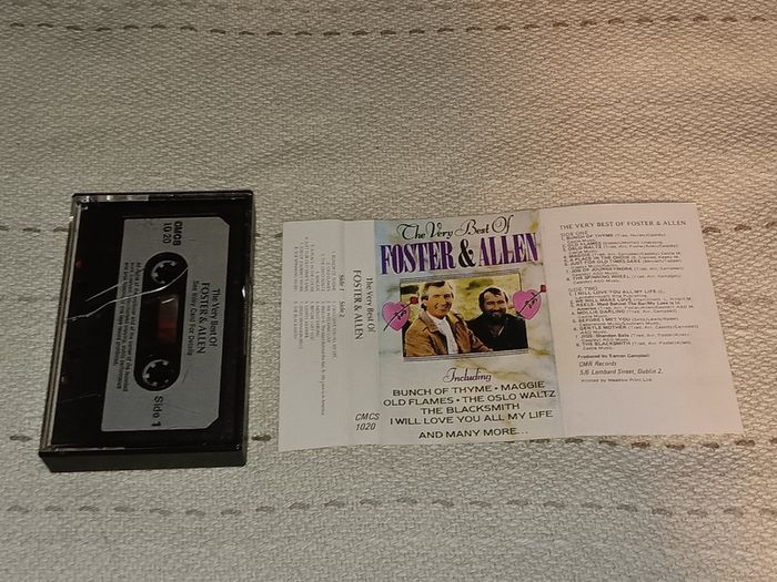 A Selection of 4 Cassette Tapes For Sale Here