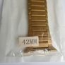 APPLE Watch strap 42mm golden stainless steel for APPLE Smartwatches Image 10