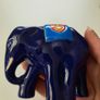 Authentic Emaux d'Art de Longwy Ceramic Elephant Figurine Image 7