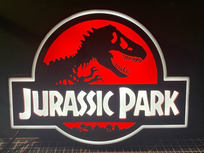 Jurassic Park Light box